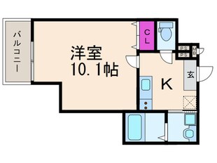 フジパレス　上牧駅前の物件間取画像